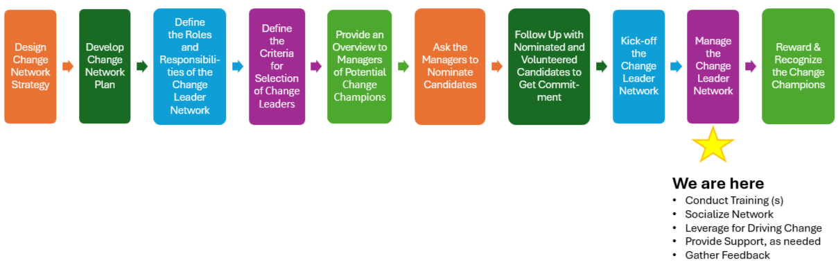 Building the Change Champion Network Process 01