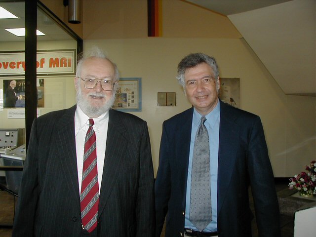 Barry Sokol with Paul Lauterbur
