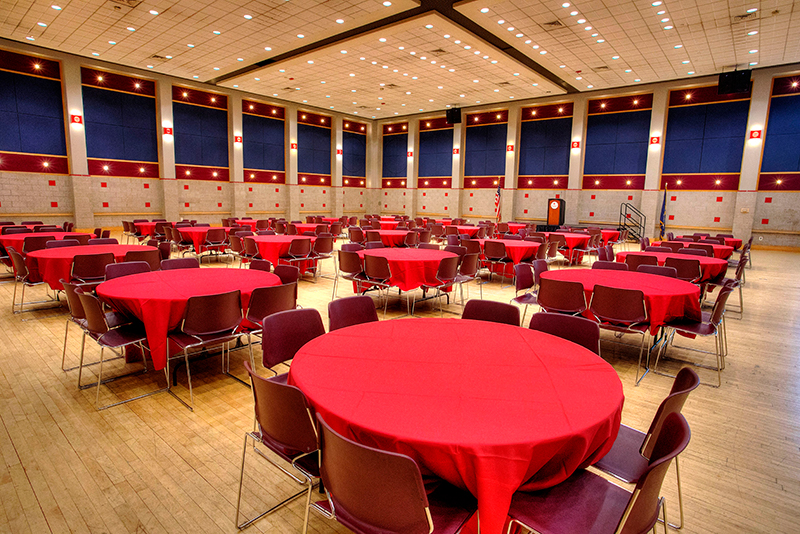 Student Activity Center Ballroom A Side View