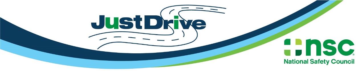 Just Drive Banner