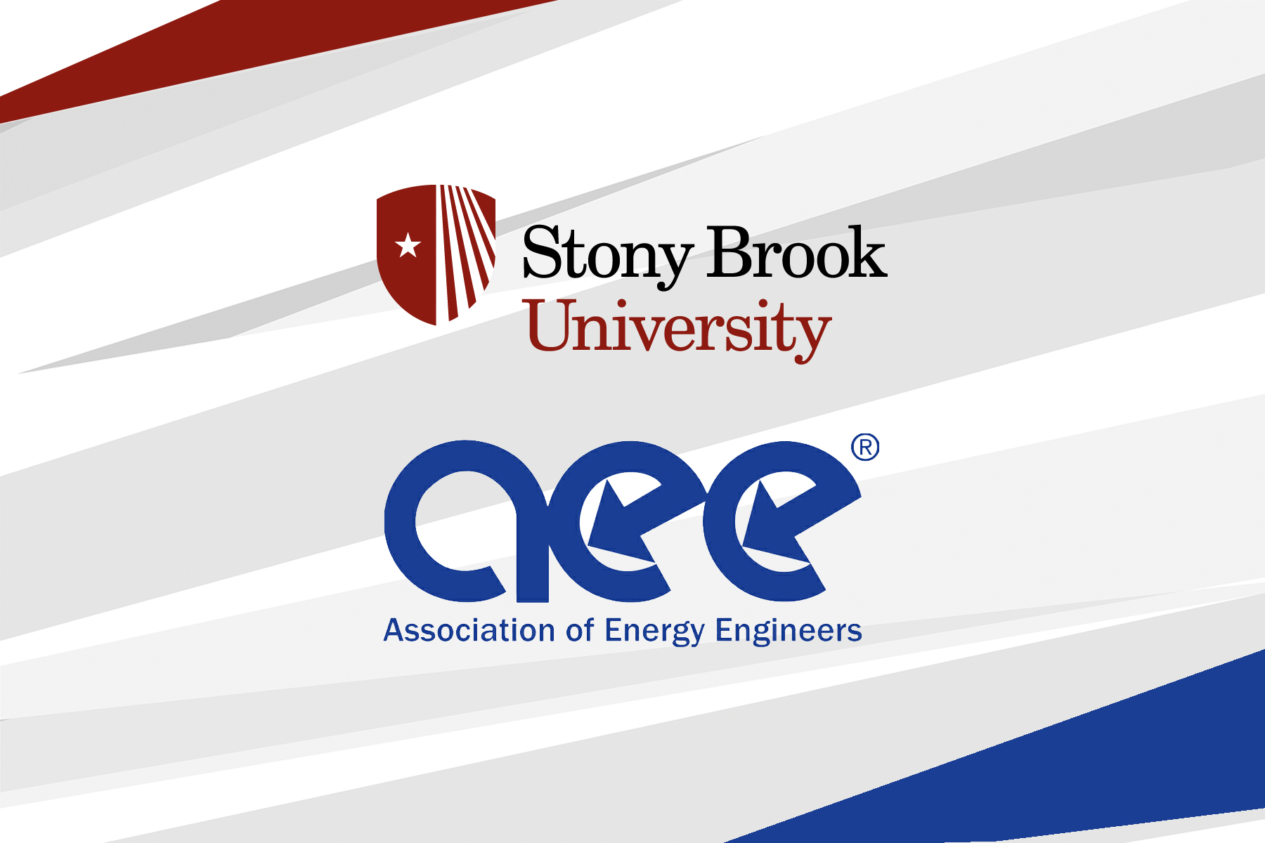 stony brook logo and aee logo