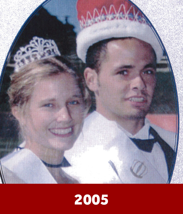 Homecoming 1987 King and Queen
