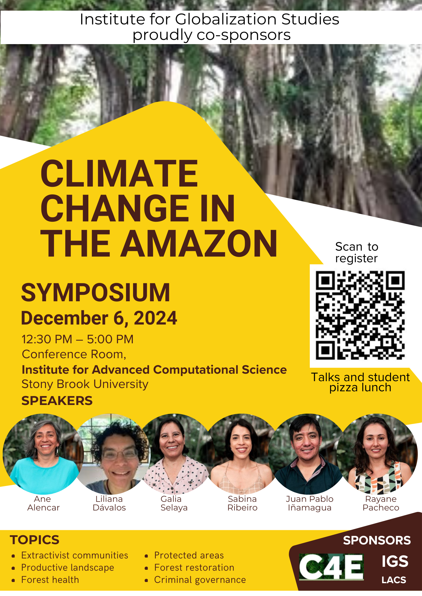 climate change in amazon flyer