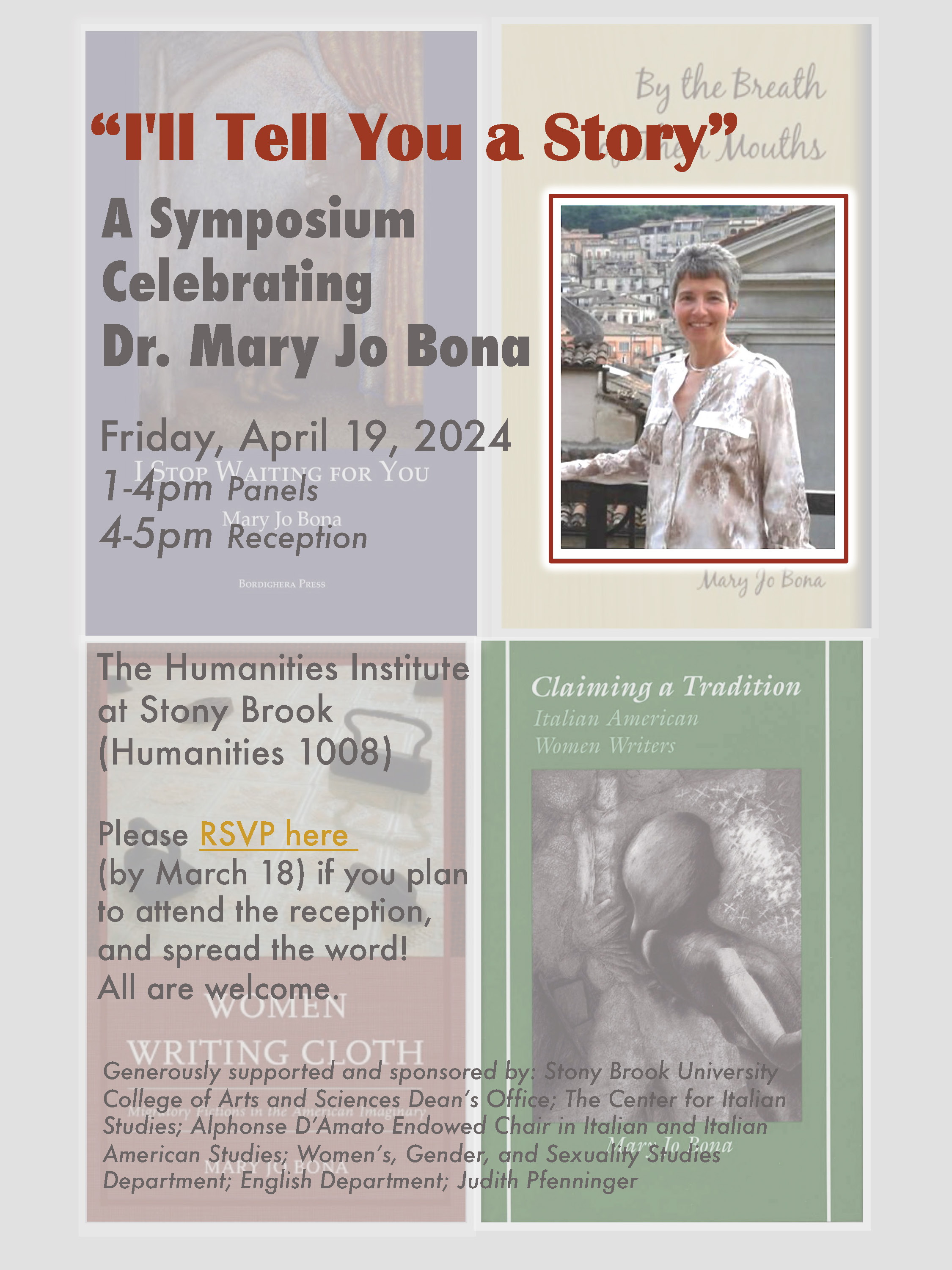 Mary Jo Bona Symposium Flyer