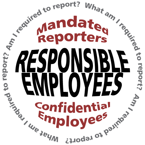 Mandated Reporters Responsible & Confidental Employees Logo